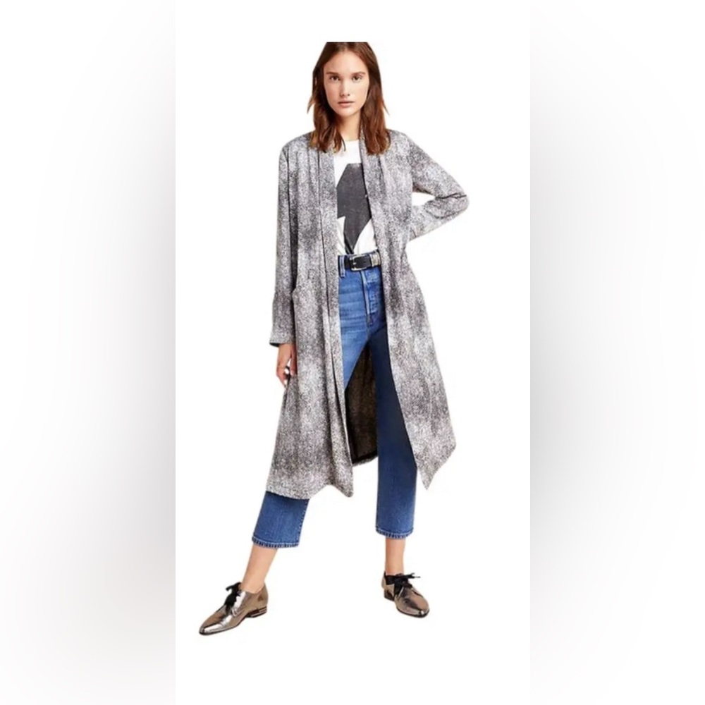 BB Dakota snake print duster sz XL